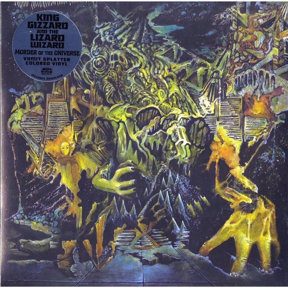 King Gizzard Lizard Wizard, Murder Of The Universe, Vomit Splatter Color Vinyl